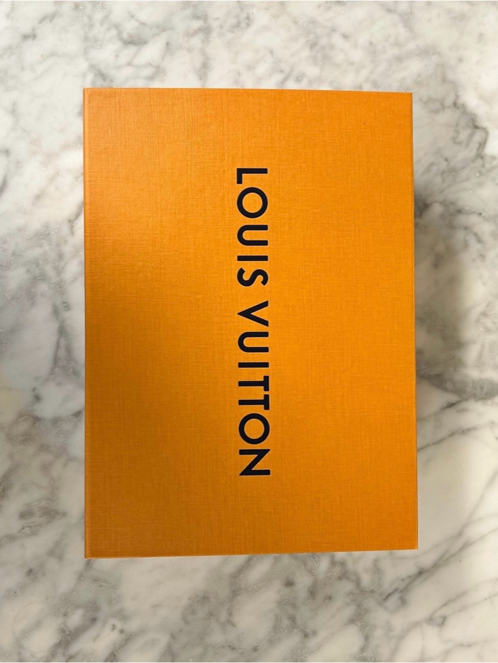 Empty Louis Vuitton Designer Box